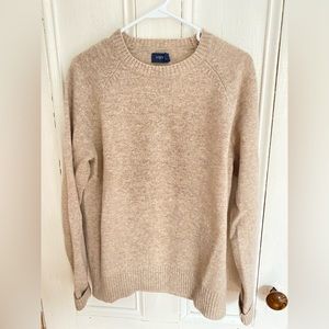 J Crew Wool Sweater Oatmeal Color